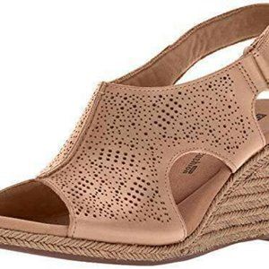Clarks Women's Lafley Rose Wedge Sandals